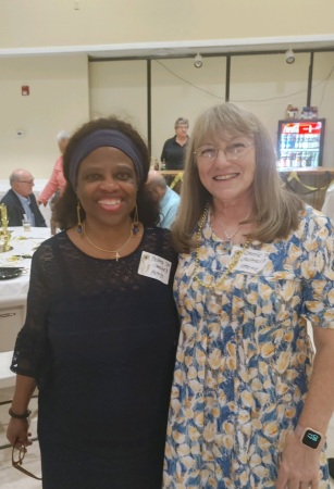 With Debbie Owens at 50th reunion