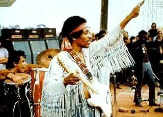 Jimi Hendrix At Woodstock