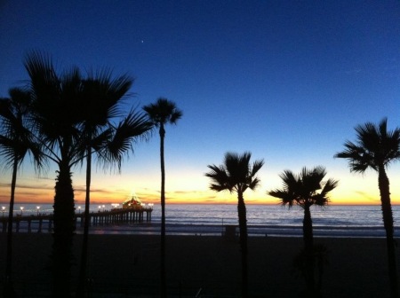 Sunset at the Manhattan Beach Pier
