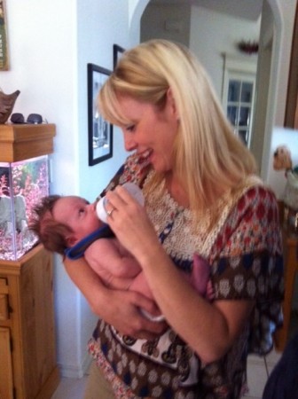 Auntie Wendi with McKinley