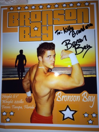 Bronson Bay will be trying out for the WWE in Orlando, Florida for three days. 
