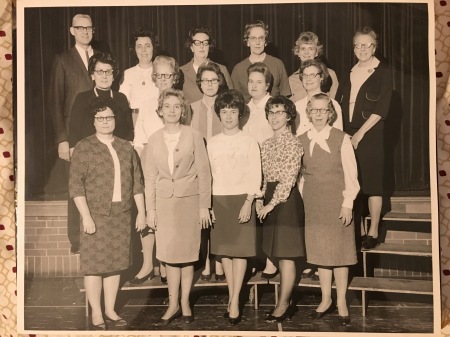 Anita McCormick's album, Miller School Teachers 1960s