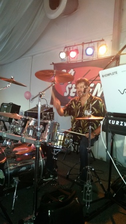 Pat McMichael at the drums!