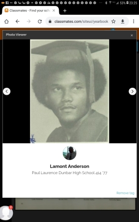 Lamont Anderson's Classmates profile album