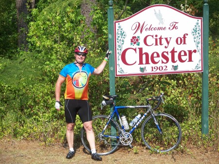 Bike Ride across Georgia- either 2011 or 2012