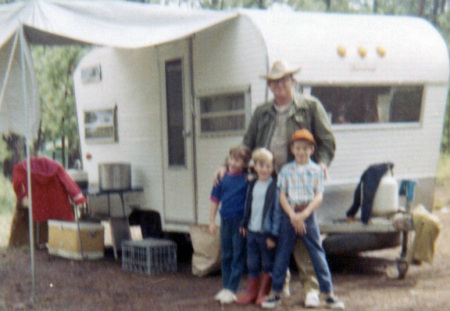 Camping with Dad, Richard and David