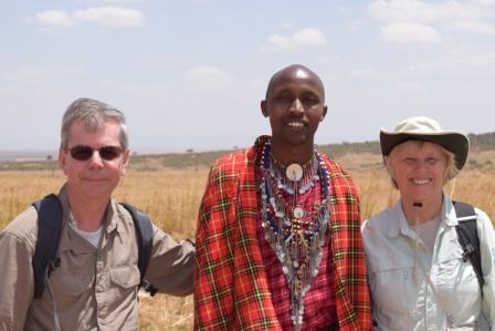 On Safari in Masai Mara Game Reserve