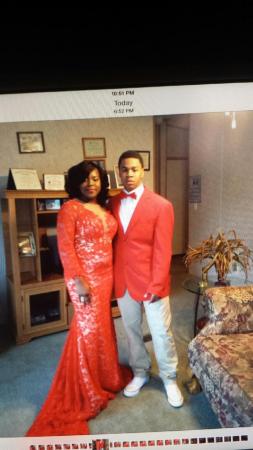 Zhona Moody and Her 2015 Prom Date