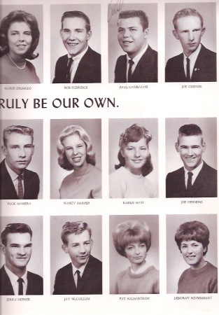 Wayne Boudreau's album, Class of 1964