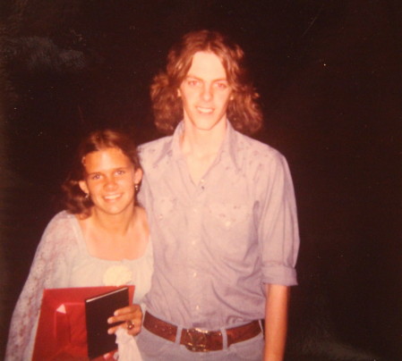 Graduation night! June 6, 1976