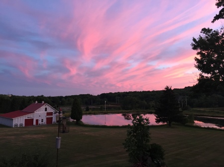 Spectacular Sky View from our kitchen windows