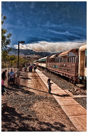 Take the last train from Clarkdale.