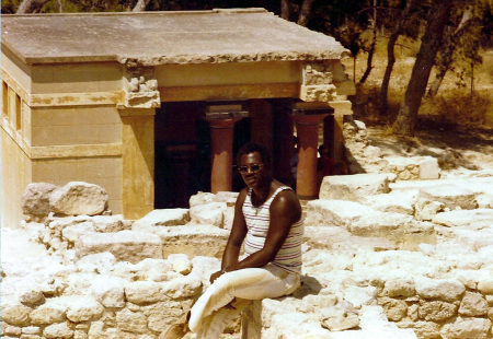 Ken -Visiting Knossos on Crete