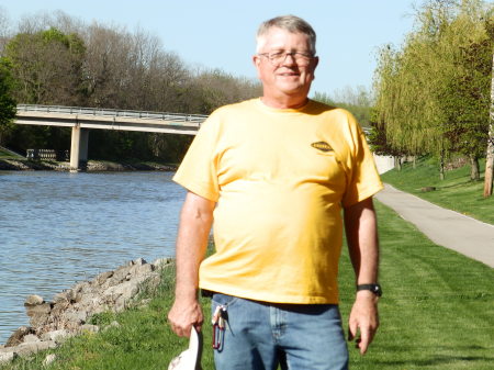 On the Erie Canal in Lockport,NY