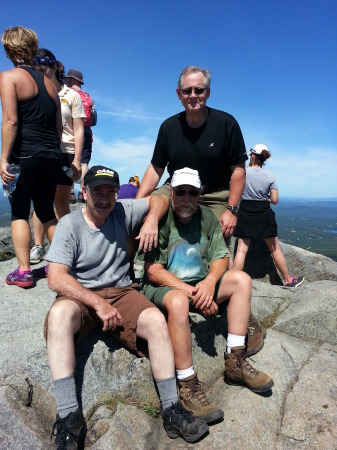 3 Amigos on Mt Monadnock 2014