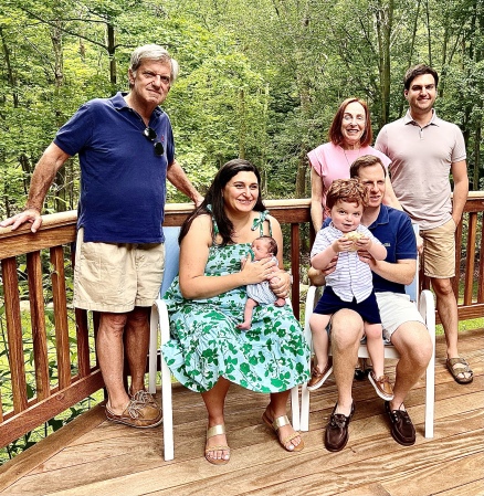 The Cohen Family…Judy Judd, Edward and David, 