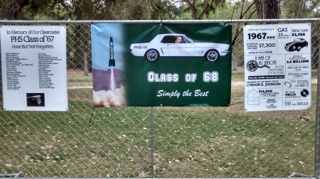 Debbie James' album, Palmstock Class Banners