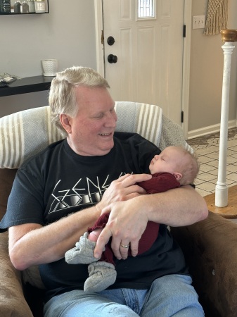 Getting to hold my 11th grandchild. 