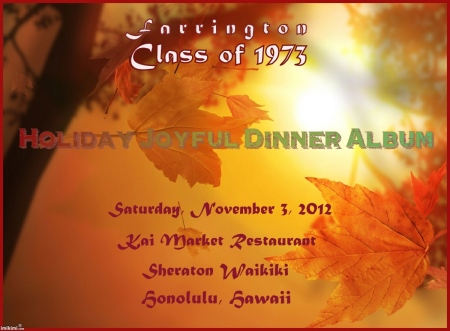 Amy Entendencia's album, 1973 CLASSMATES, HOLIDAY JOYFUL DINNER 2012