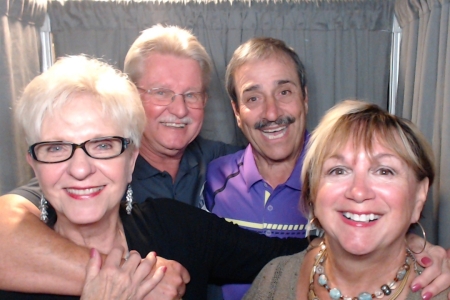 Jim Edmunds and wife and Jim and Sandy Castiglione