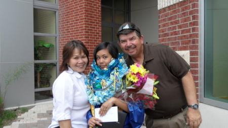 1st Grand daughter's HS Graduation