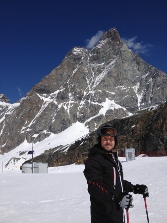 Skiing at Cervinia