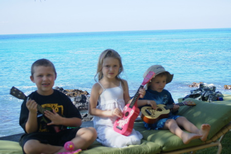 Zadock, Aylin, Jurgen in Hawaii