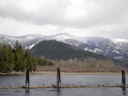 Clark Fork River and Cabinet Mountains