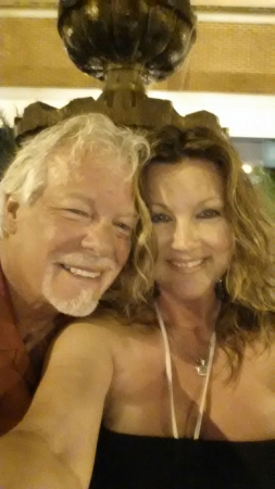 Me and My Wife Bev in Playa del Carmen