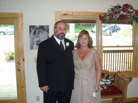 Me and my wife Joanne at our daughters wedding