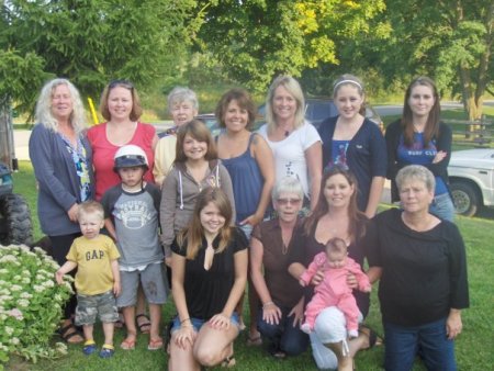 My sister's and I and our children and grandchildren, missing is Jason Decker