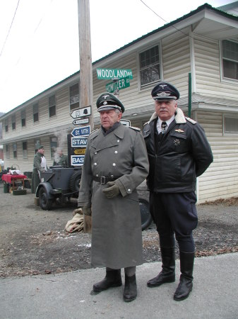 Gerhard and myself at the"Battle of the Bulge"