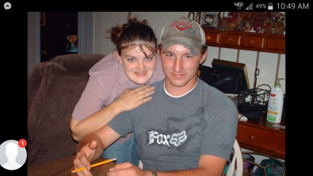 06' our son Chancey & wife Felicia
