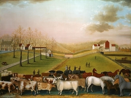 The Cornell Farm (1848) by Edward Hicks