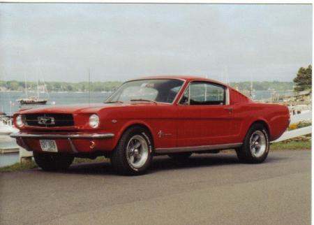 1965 mustang fastback.