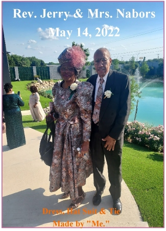 Rev. Jerry & Mrs. Nabors, May 14, 2022 