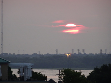 Sunrise over Charleston, 2014