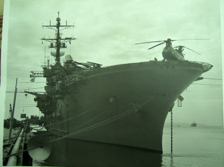 The USS Tripoli LPH10.