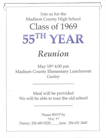 Madison County High School Reunion