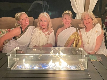 Greek Goddess party with my bff’s 