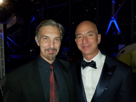 With Jeff Bezos of Amazon & Blue Origin