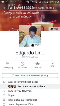 Edgardo Lind Ortiz's Classmates profile album