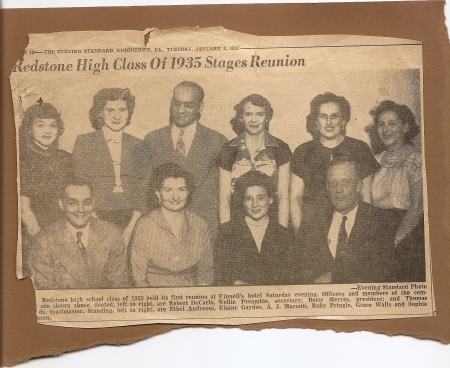 restone class 1935 memories