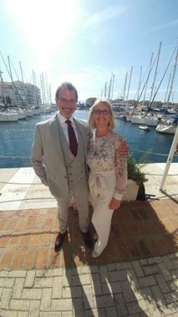 My wife Tracey & me,Gibraltar Sept 2019