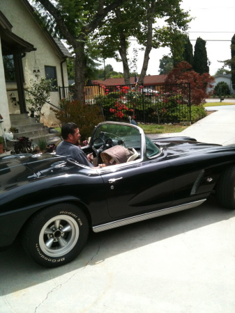 Dad's 62 Corvette