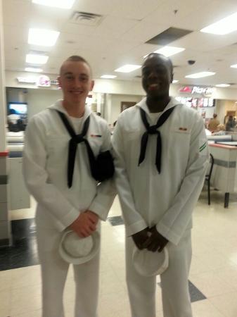 Tremaye my son after boot camp. I luv my son