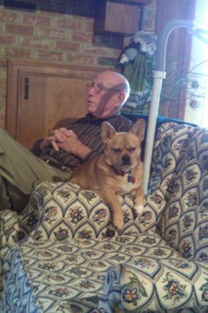 Chester loved his Papaw!