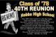 Hobbs High School Reunion Class of 1978 reunion event on Oct 19, 2018 image