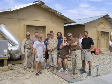 Sending the boys home Bagram