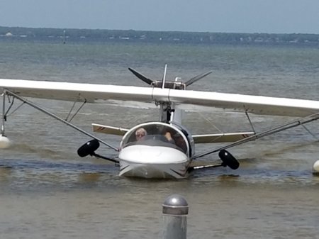 Flying in a Seaplane